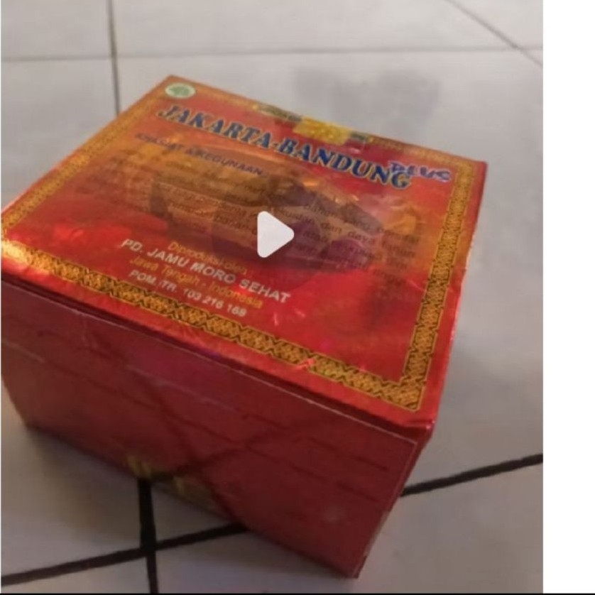 Jamu Plus Jakarta Bandung kotak Isi 10s