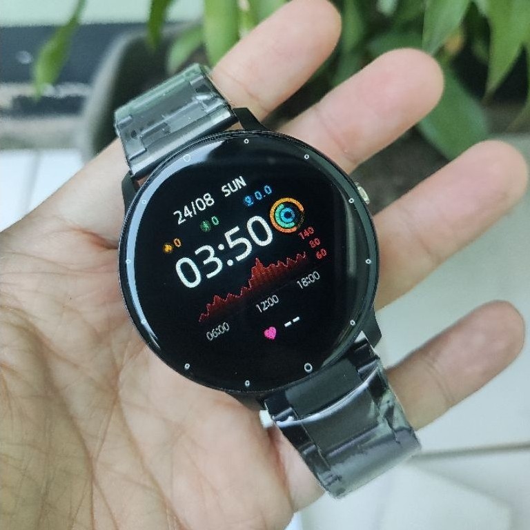 Smartwatch Bulat Lige Rantai