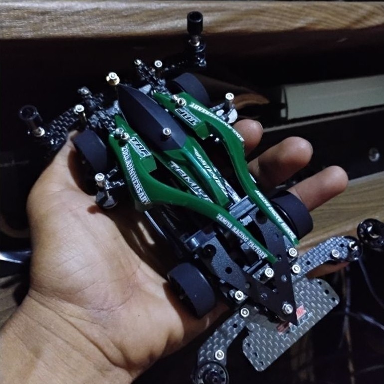 Original Tamiya STO (Open Class) _ MS-Chassis Suspensi _ Tamiya Mini 4WD