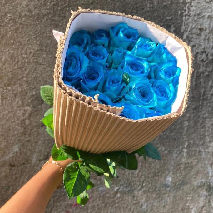 Bunga Mawar Biru Fresh Bunga Mawar Biru Segar