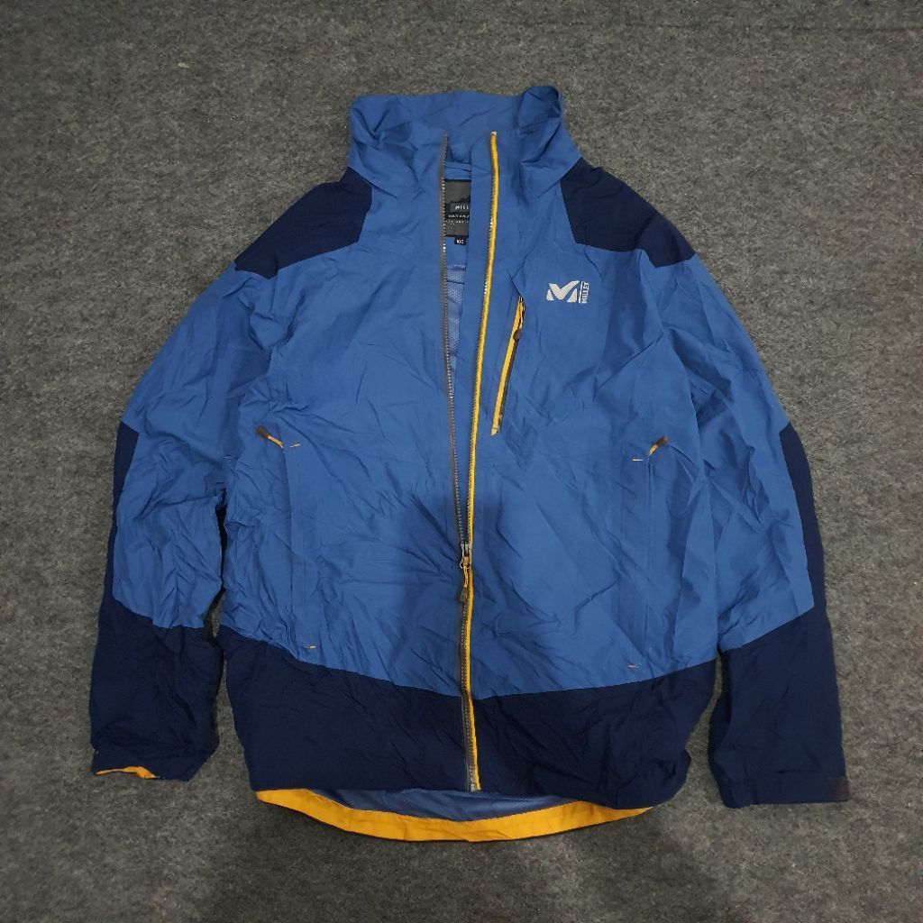 Jacket outdoor millet waterproof goretex size L indo