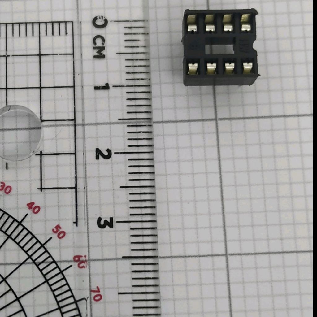 Soket Ic 8p / Socket Ic 8 p / Soket ic 2 x 4 Dip / Soket ic 8pin / Soket ic 8 pin socket ic 8p