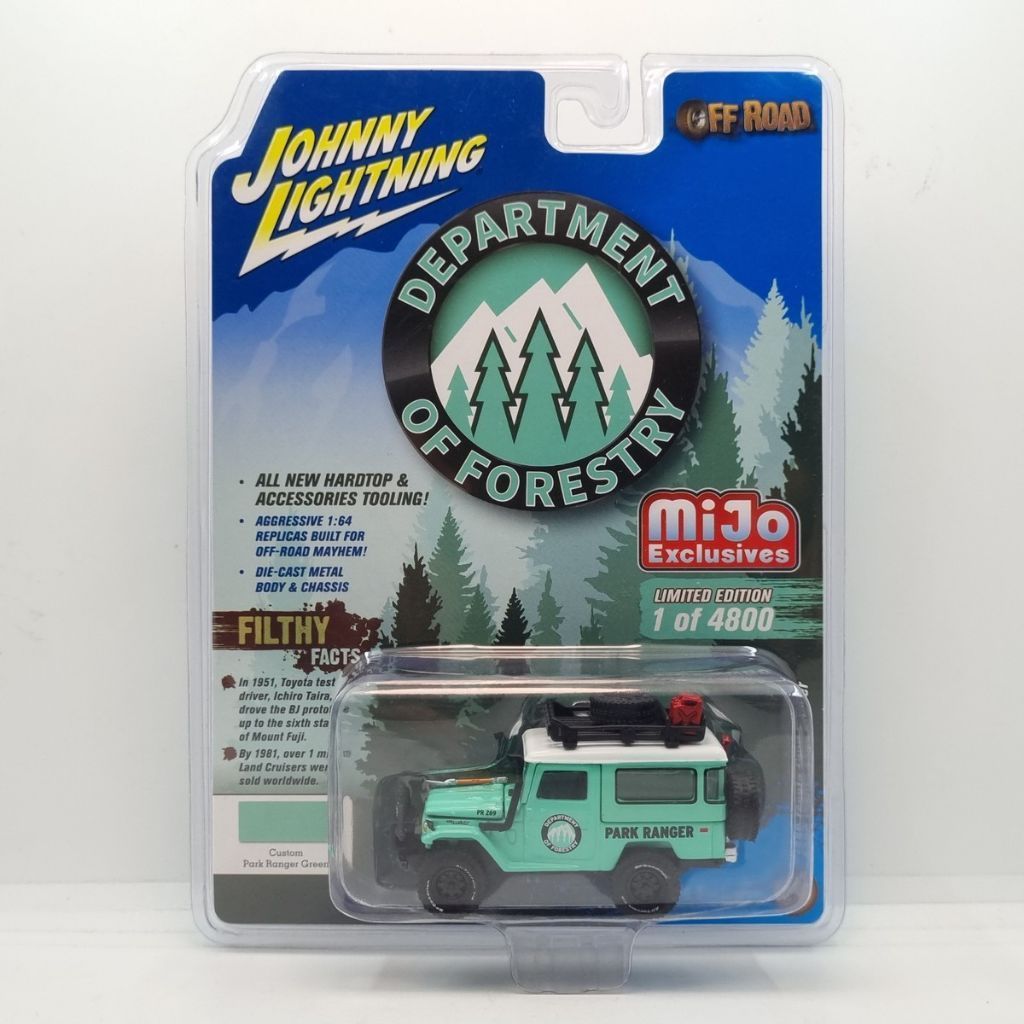 Johnny lightning TLC Hardtop FJ40 park ranger