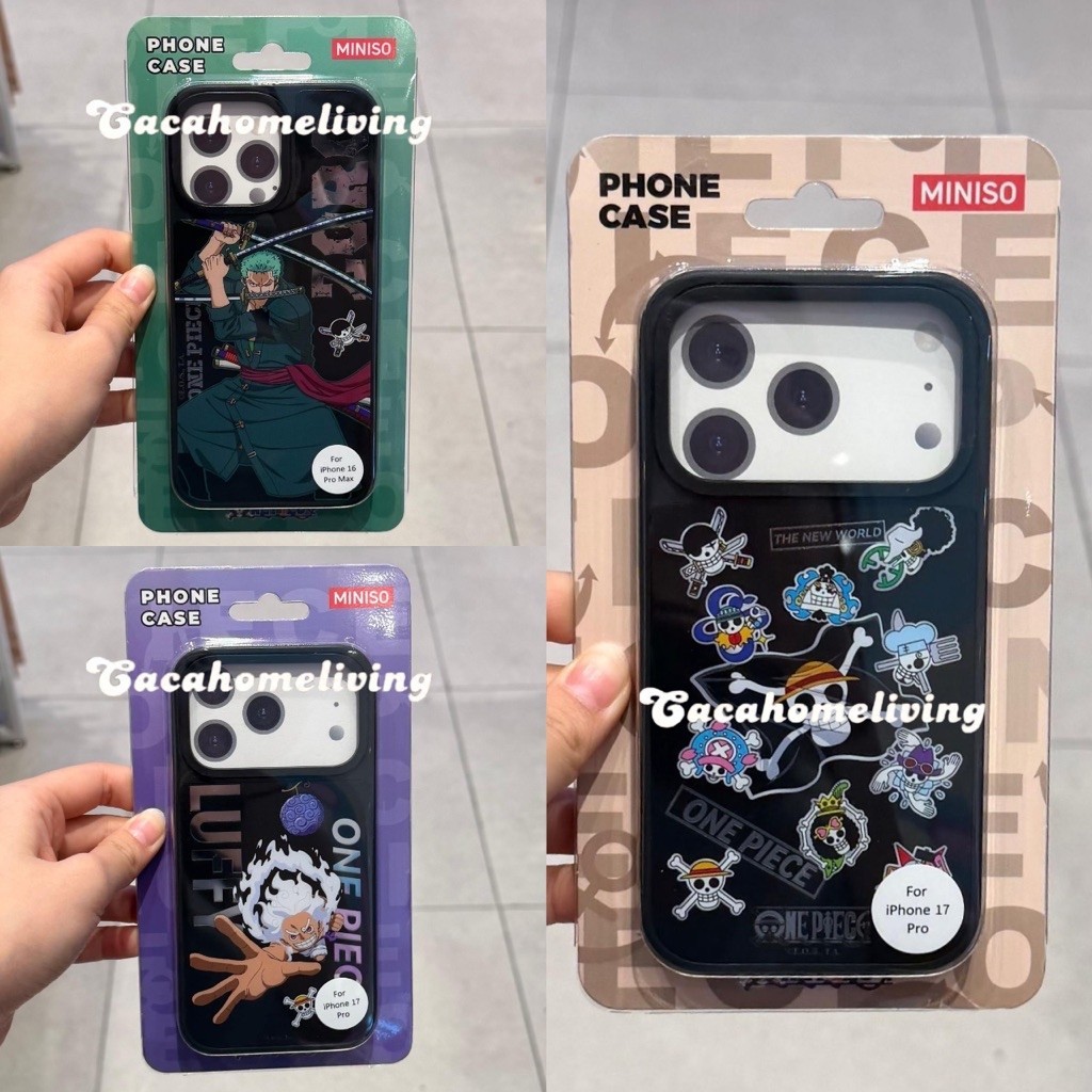 Miniso x One Piece - Phone Case Iphone One Piece Classic Retrospective Collection (16 Pro / 16 Proma