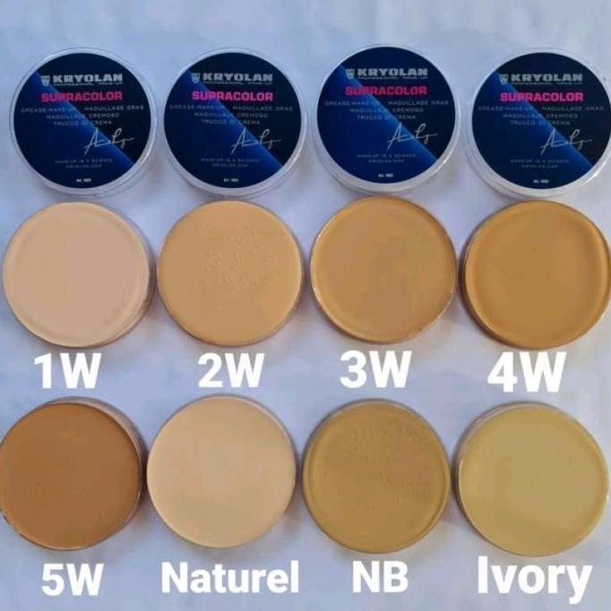 Viso- Kryolan Supracolor Foundation Besar 55Ml Bpom / Cryolan Supra Crayolan Longlasting