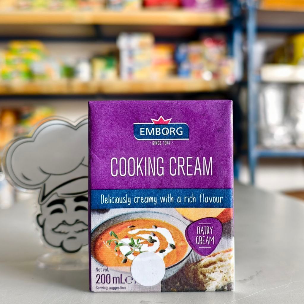 Emborg Cooking Cream 200Gr / Cooking Cream Cair Emborg 200Gr / Cooking Cream Emborg 200Gr