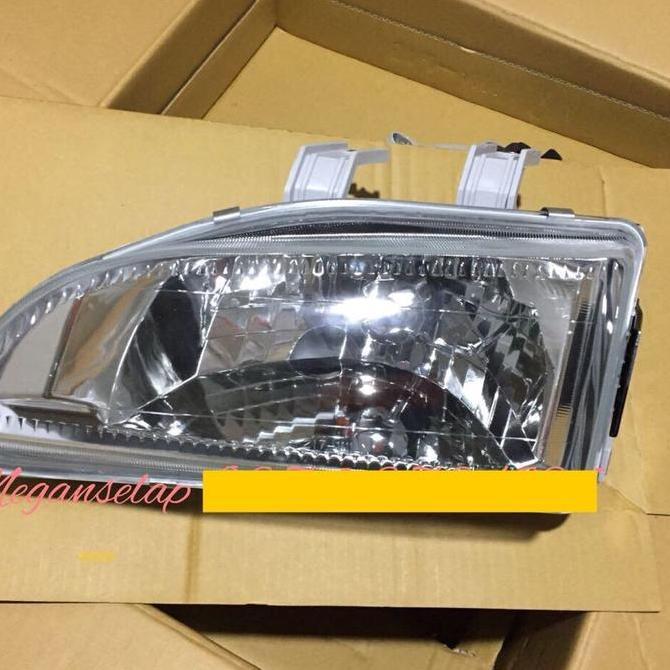 Lampu headlamp kristal civic estilo genio