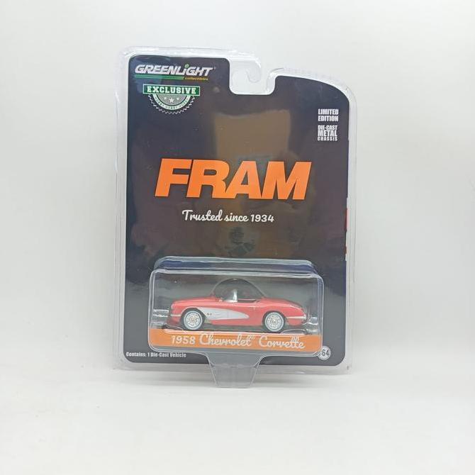 GREENLIGHT 1958 CHEVROLET CORVETTE  #30388 SMETOY