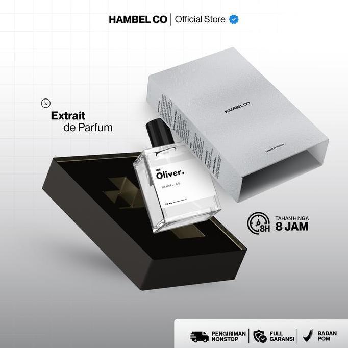 Hambel parfum- For Oliver | Vanilla & Coffee | parfum Unisex