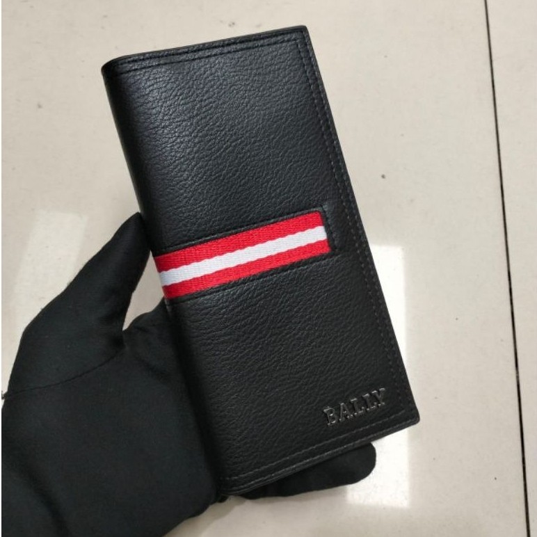 Dompet lipat Bally men's wallet kulit