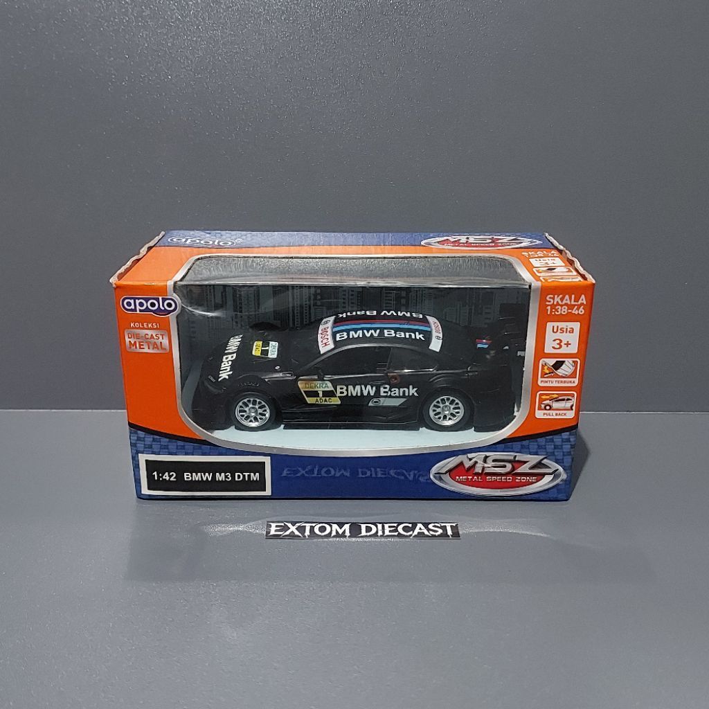 Apolo BMW M3 DTM BMW BANK Black