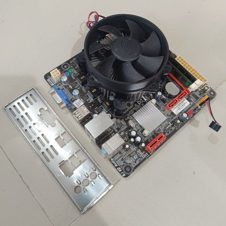 Paket Motherboard Mini ITX H61 + i3 3220 + RAM