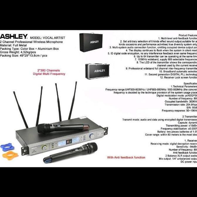 Nada- Mic Wireless Ashley Vocal Artis Vocal Artist