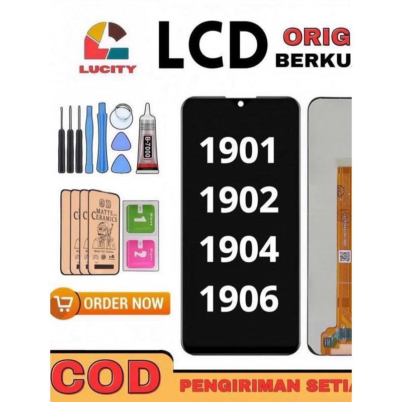 [OG SUPER] Lcd compatible untuk VIVO 1902 / 1904 / 1901 / 1906 Fullset Layar OriginaL Touchscreen OG