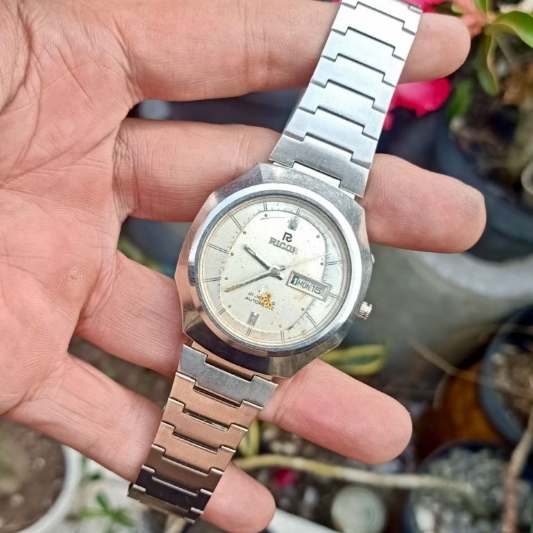 Jam Tangan Pria Ricoh Matic Original