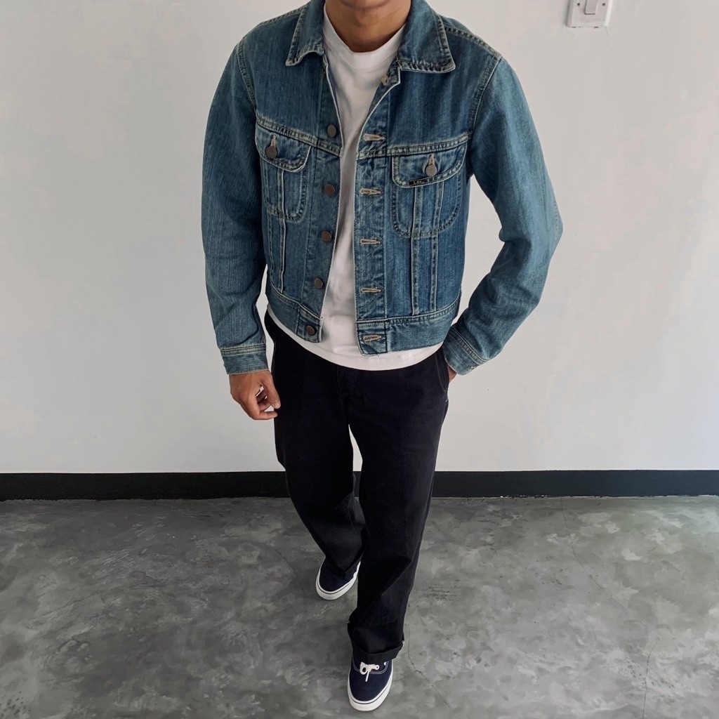 Lee Riders Trucker Denim Jacket Type lll Blue Jeans