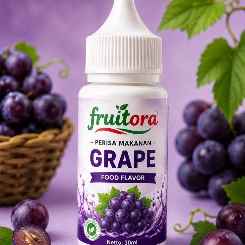 TFA GRAPE Perisa Makanan 30ml Penambah Citarasa Makanan Flavour essensial Organik