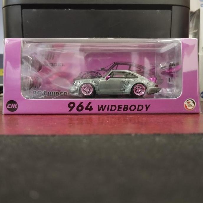 CM64-964-INA - CHASE CM MODEL 1/64 PORSCHE RWB 964 METALLIC PURPLE (INDONESIA EXCLUSIVE) SMETOY
