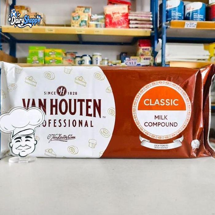 Van Houten Milk Compound 1Kg / Milk Coklat VanHouten / Coklat Susu Batang Van Houten