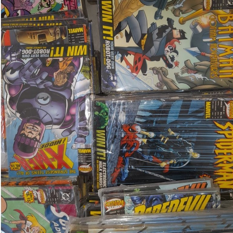 Komik import Superman, Spider-Man, Batman, X-Men, Avengers, Robotech, The Ultimates, Marvel Comics, 