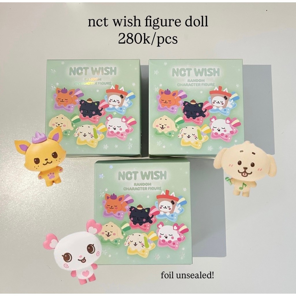 [ready] nct wish figure doll