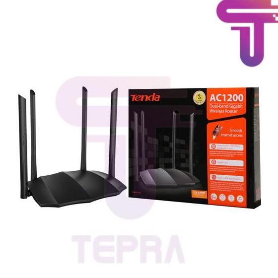 Tenda Ac8 Ac1200 Dualband Gabit Wireless Router