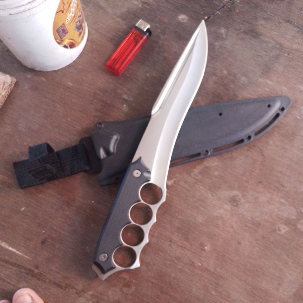 pisau keling survival outdoors fulltang