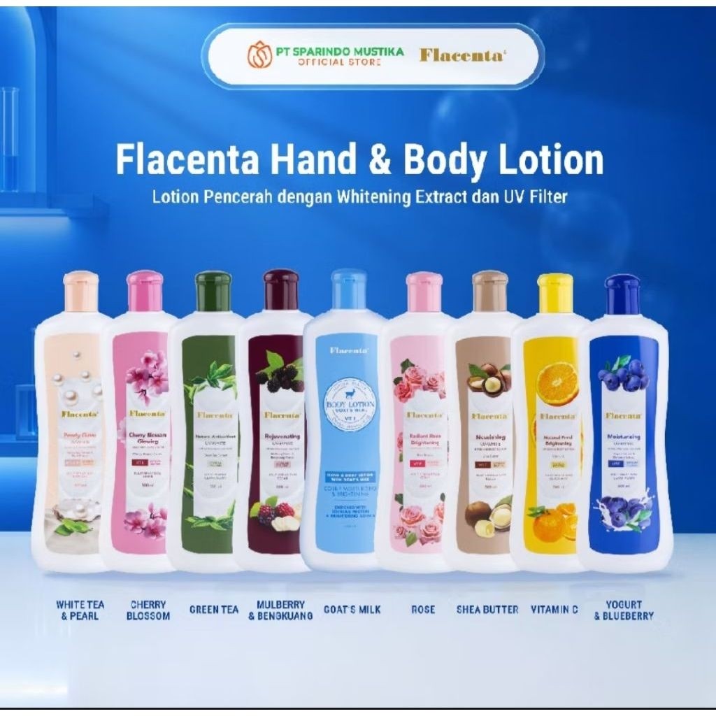 PLACENTA BODY LOTION 500 ML / HAND BODY PLACENTA