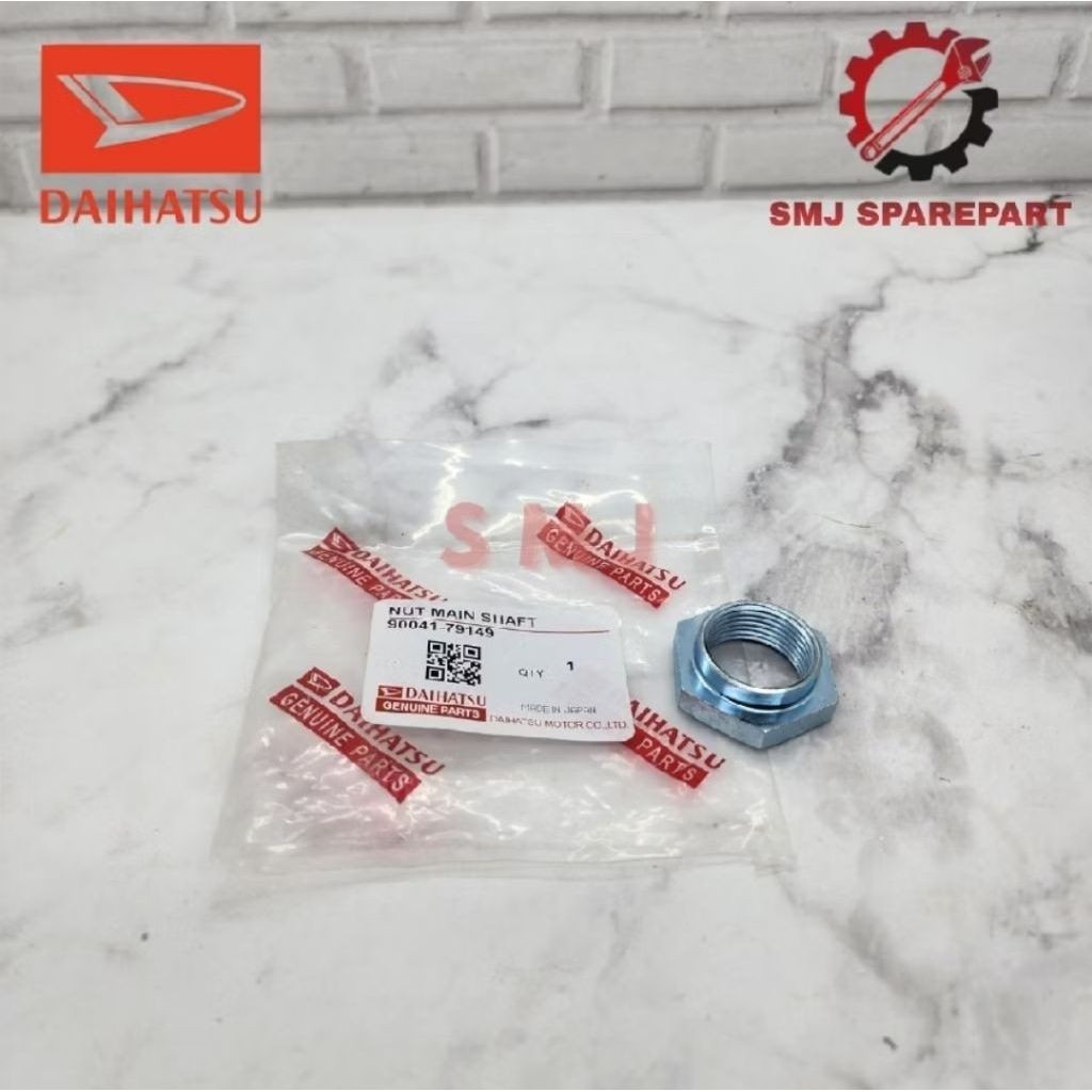 Nut Main Shaft Housing Nut Transfer Mur Transmisi Taft GT F70 Hiline Rocky 90041-79149 Original