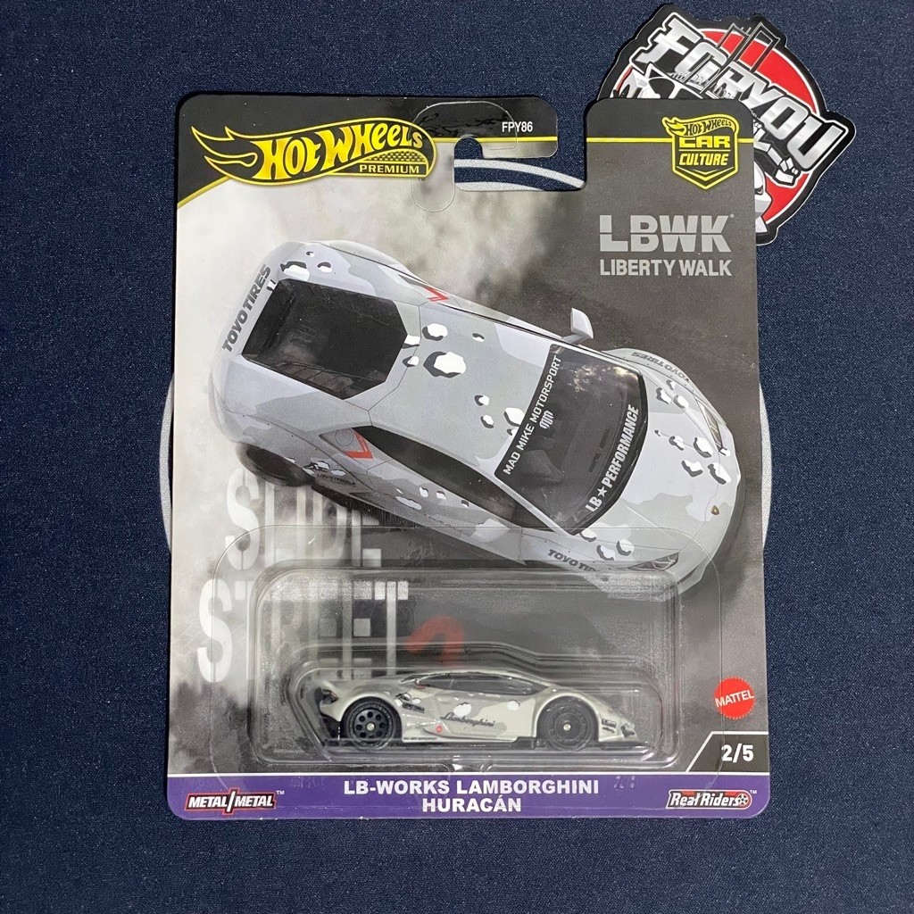 Hotwheels Lamborghini Huracan LBWK Slide Street