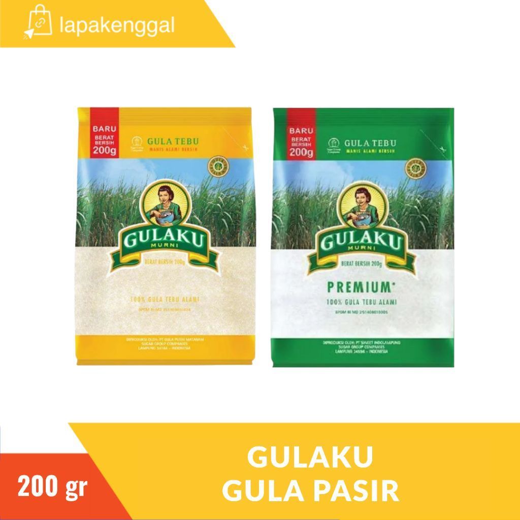 GULAKU Gula Pasir 200gr