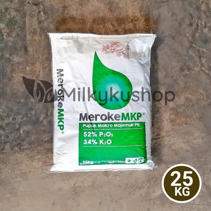 PUPUK MEROKE MKP 25 KG KEMASAN PABRIK VIA CARGO