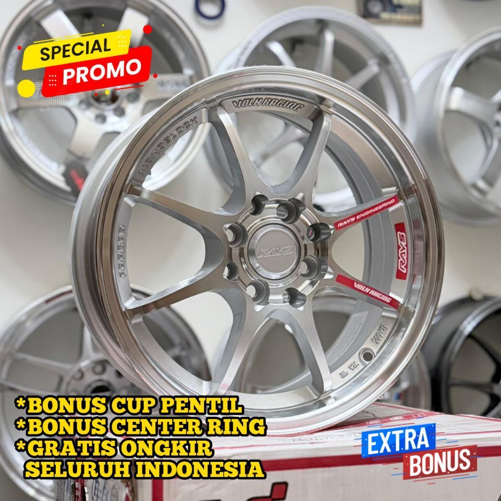 (Spesial promo) Velg mobil Rays ce28 R15 (baru)