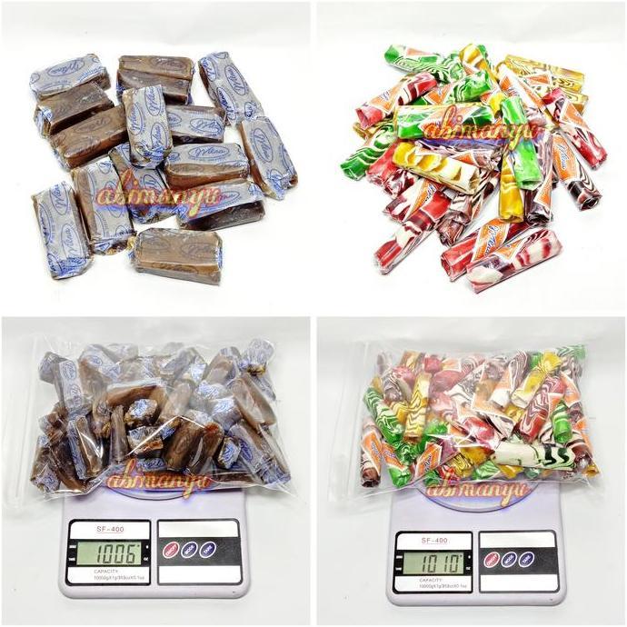 Yuhu- Dodol Garut Manis 1Kg / Dodol Zebra / Dodol Kertas / Dodol Buah