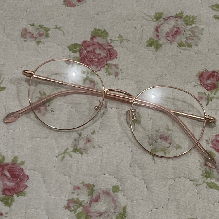 Kacamata RoseGold Frame Titanium