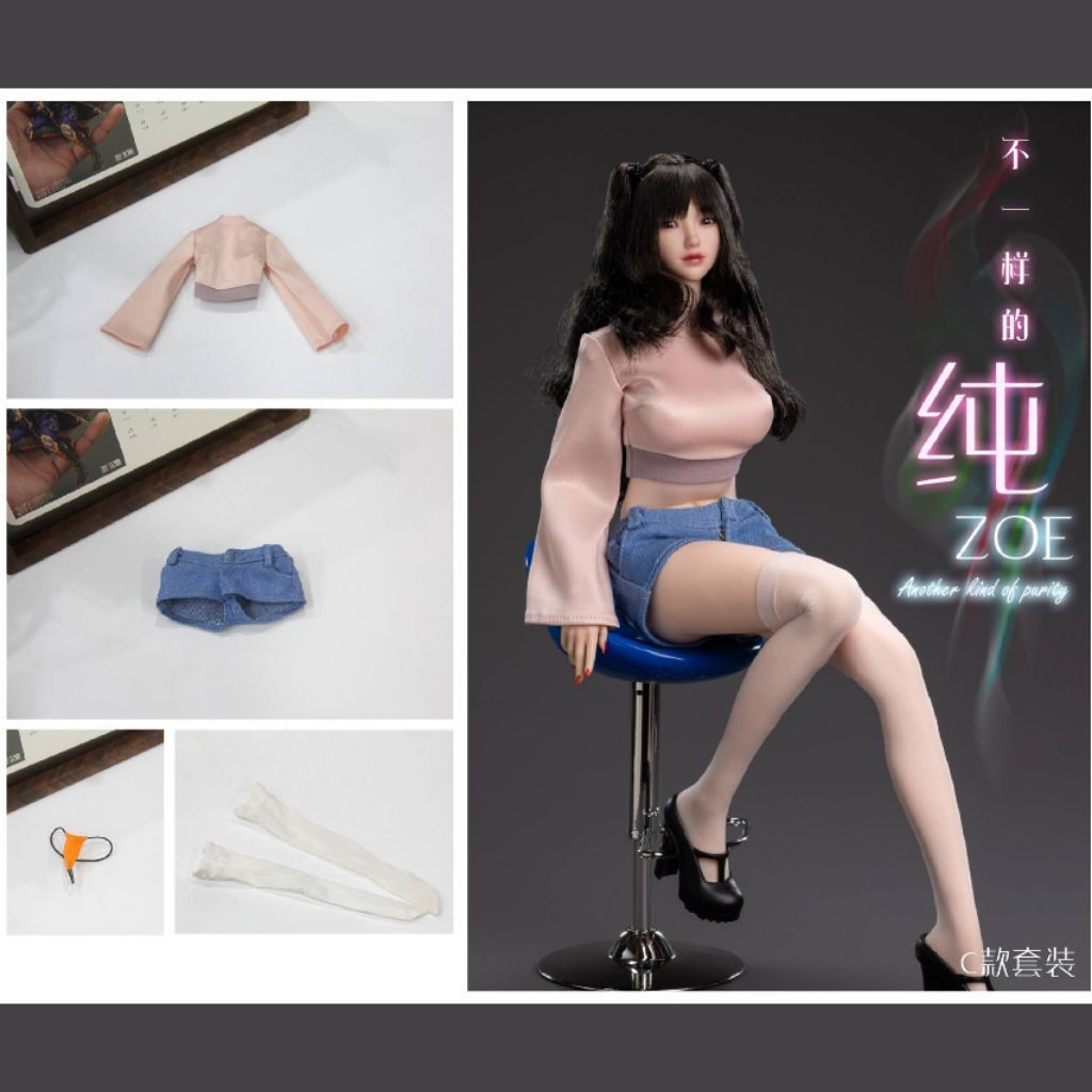 1/6 Xiaochun Zoe Costume Accessories Series - Type C (I8-P005PC) - i8Toys - I8-P005PC