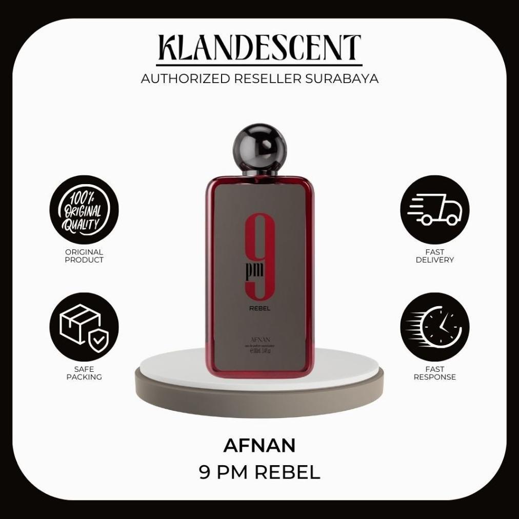 Afnan Perfume | Afnan 9 PM Rebel | EDP 100ML