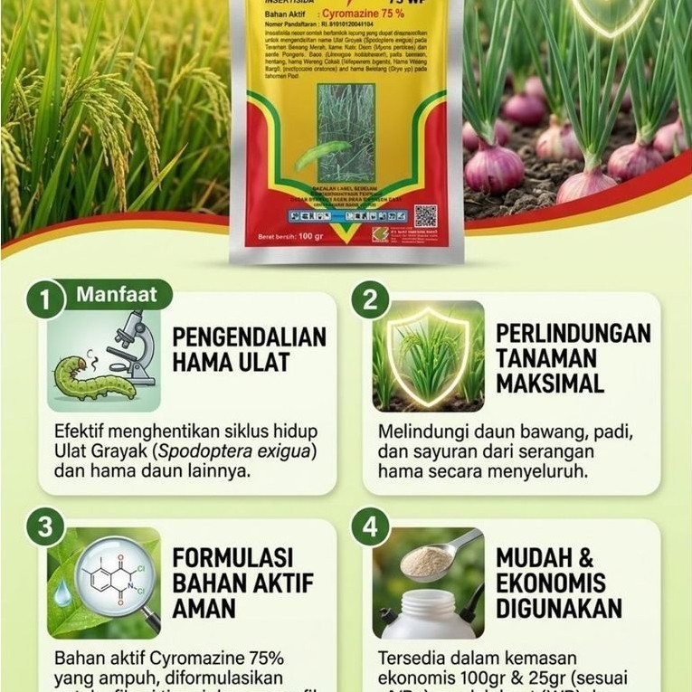 Insektisida Guntur 100gr