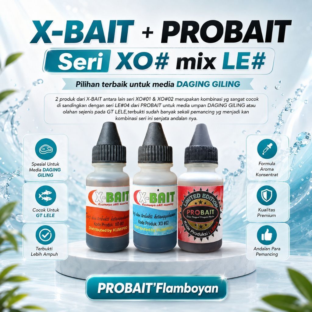 ESSEN GT LELE MEDIA DAGING GILING XBAIT MIX PROBAIT