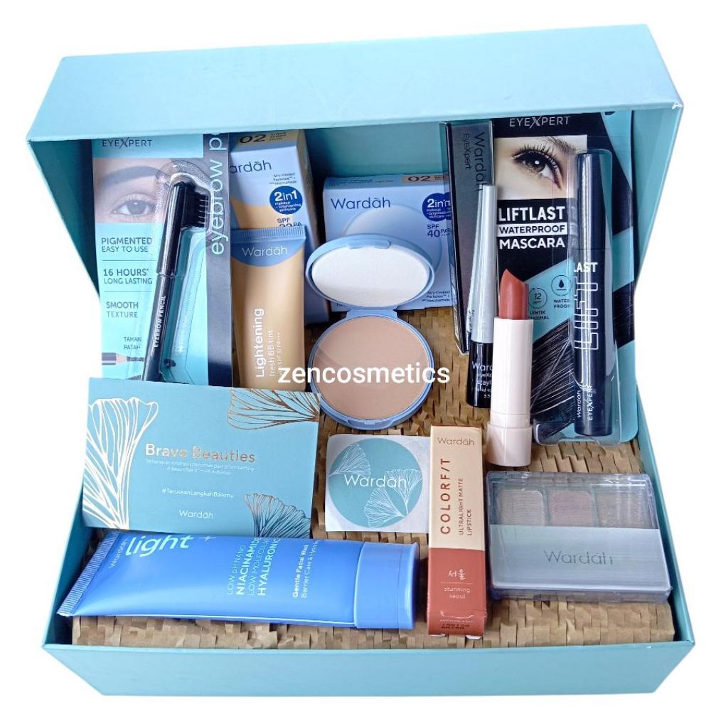 Wardah Paket Make Up Lengkap/ Wardah Make up Komplit /Make Up Parsel