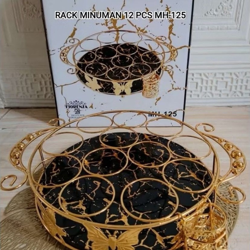 RACK MINUM KALENG / BOTOL KERAMIK MARBLE FIORENZA FIORENZA 125