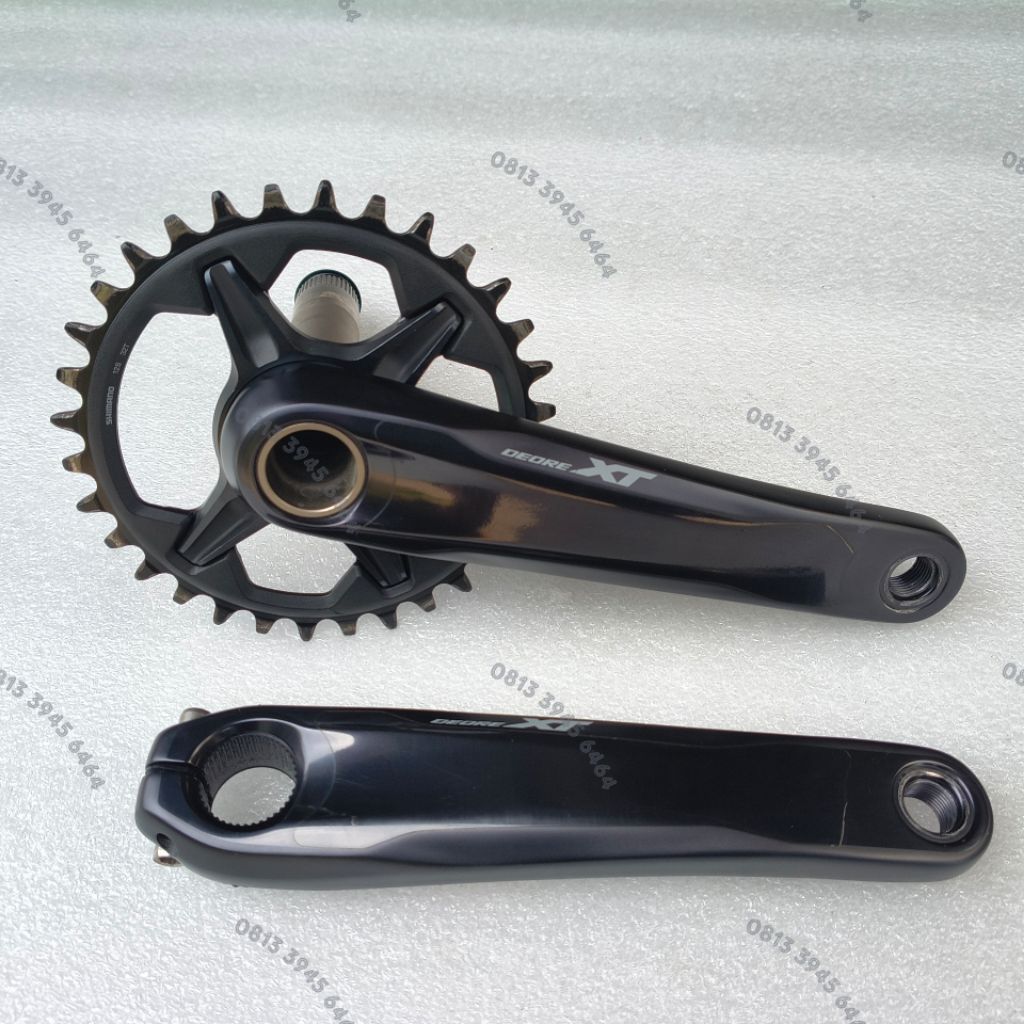 second MULUSS SHIMANO Crank XT M8100 single 32T Arm 170mm Crank HT2 XT M8100 32T Crank XT 32T Crank 