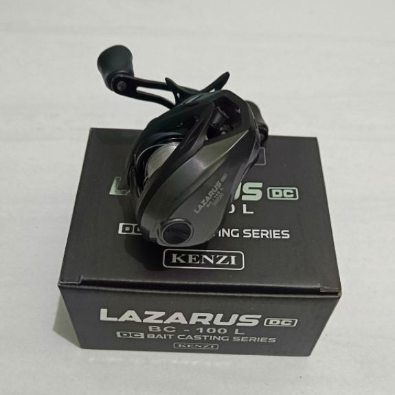 Reel KENZI Lazarus DC 100L Handle Kiri Reel BC Digital Control Zing