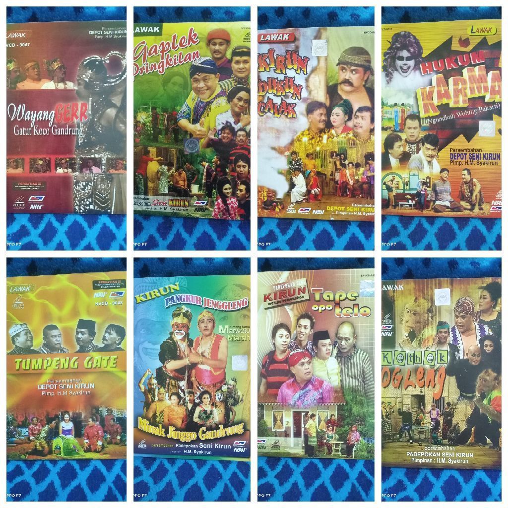 VCD LAWAK KIRUN 8 MACAM RANDOM