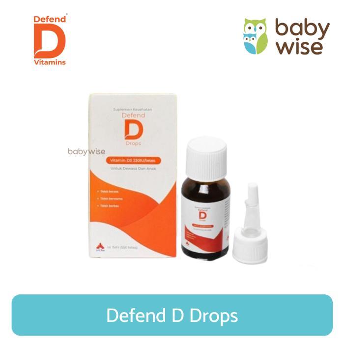 Defend D Drops - Vitamin D3 untuk Bayi