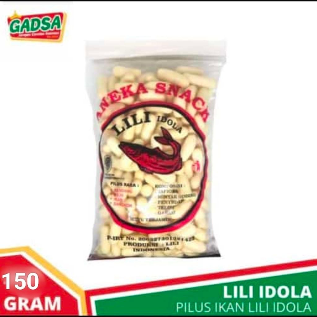 Kerupuk Pilus Cap Ikan Lili Idola