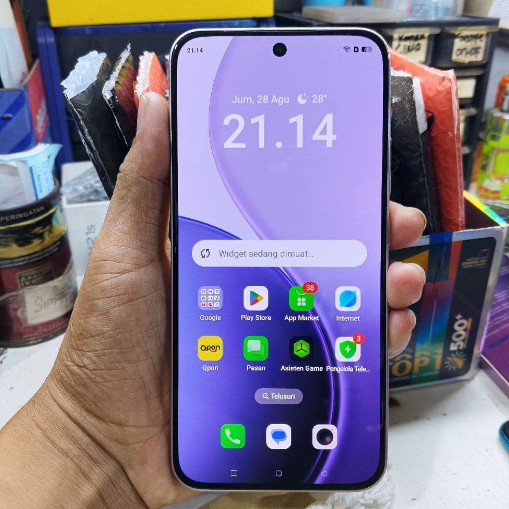 OPPO RENO 14F RAM 8/256 HP SEKEN ORIGINAL SIAP PAKAI