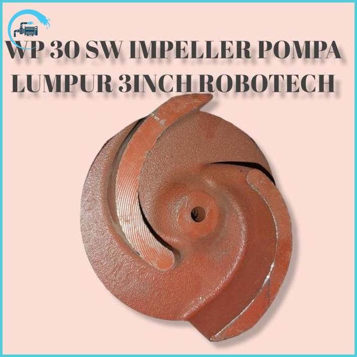 Impeller Pompa Lumpur 3 Inch Merk Robotech Diskon