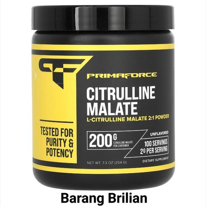 Primaforce Citrulline Malate 200 gram ORI USA