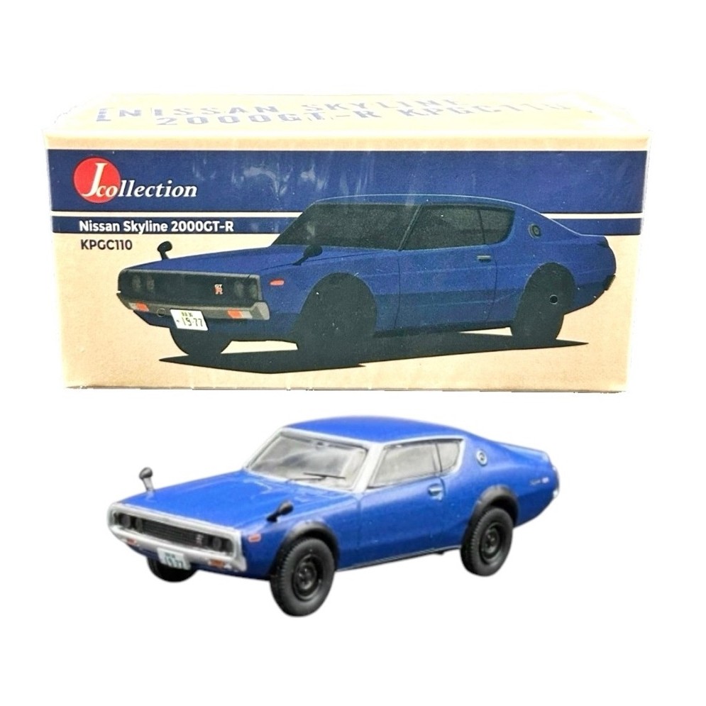 JCollection 64 Nissan Skyline 2000GT-R KPGC110 Blue